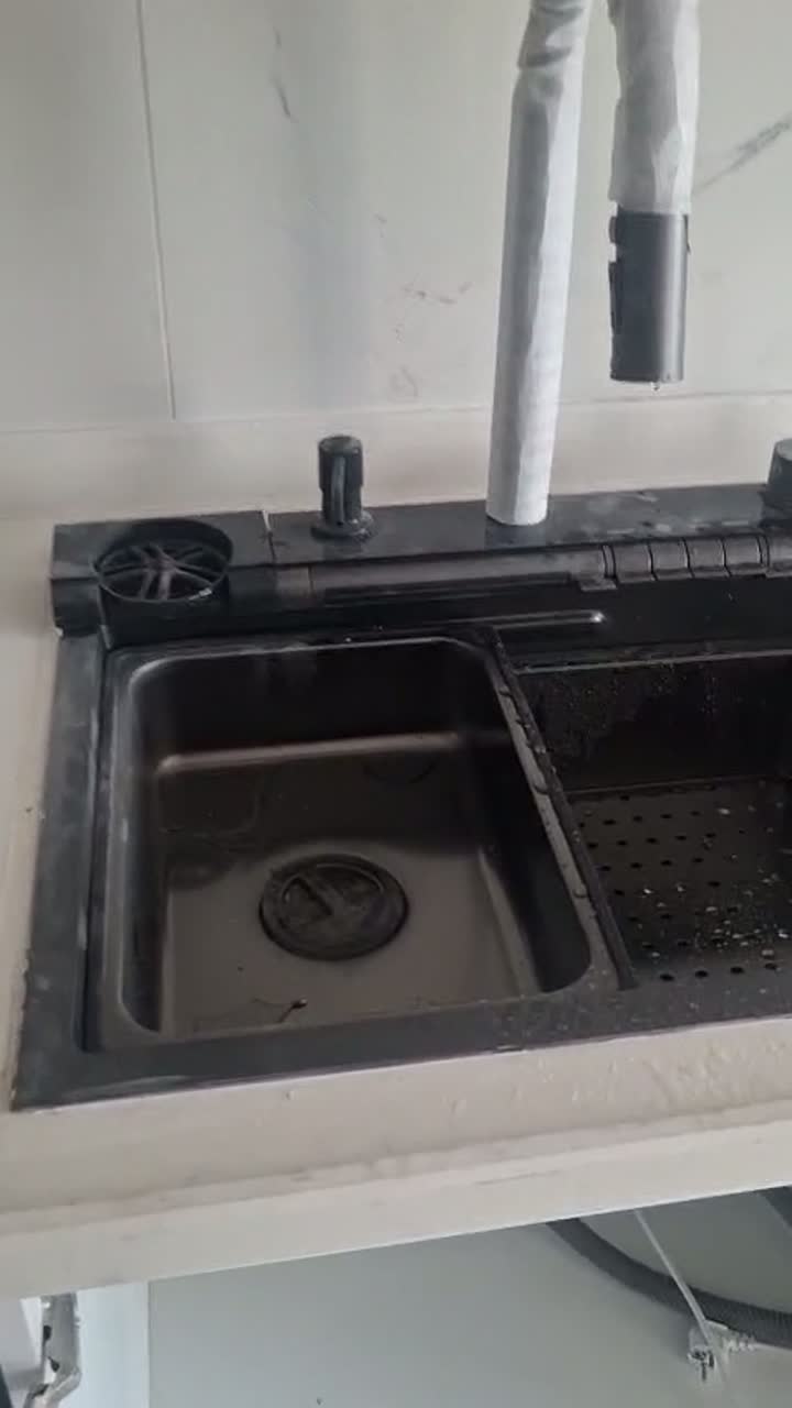 Lavabo bataryası ve evye montajı